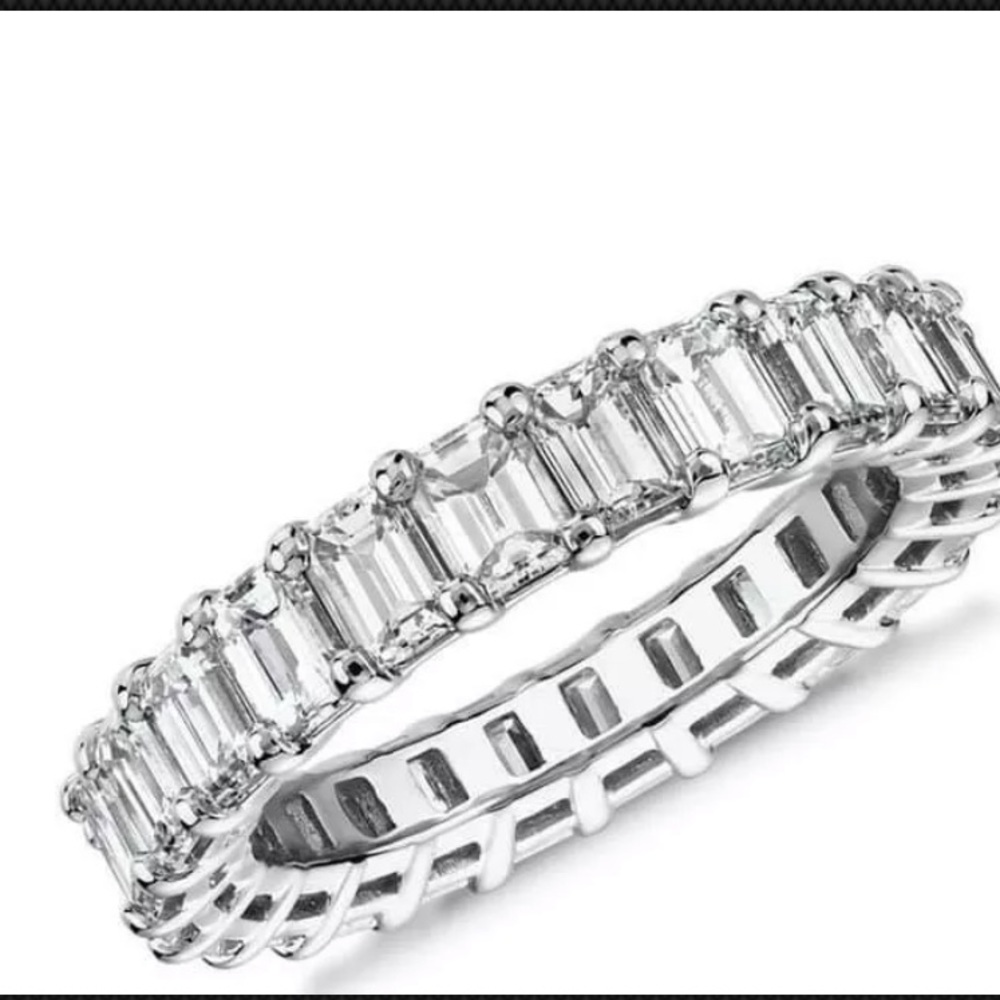 4.50 ctw eternity diamond band.